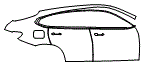 2021 BMW X4 Door and Rear Fender Kit - PPF