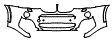 2016 BMW X4 Bumper Kit - PPF