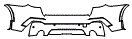2017 BMW X4 M40i Rear Bumper Kit - PPF