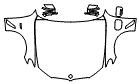 2023 BMW 5 Series Full Hood, Fender and Mirror Kit - PPF