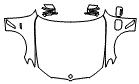 2023 BMW 5 Series Full Hood, Fender and Mirror Kit - PPF