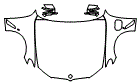 2022 BMW 5 Series Full Hood, Fender and Mirror Kit - PPF