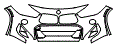 2020 BMW X2 Bumper Kit - PPF