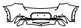2019 BMW X2 Rear Bumper Kit - PPF