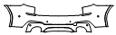 2021 BMW X3 Rear Bumper Kit - PPF