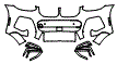 2019 BMW X4 Bumper Kit - PPF
