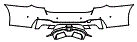 2022 BMW 5 Series M5 CS Rear Bumper Kit - PPF