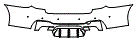 2020 BMW 5 Series M5 Competition Rear Bumper Kit - PPF