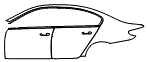2022 BMW 5 Series Door and Rear Fender Kit - PPF