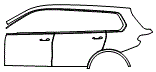 2019 BMW X7 xDrive40i Door and Rear Fender Kit - PPF
