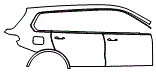 2022 BMW ALPINA XB7 Door and Rear Fender Kit - PPF