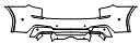 2021 BMW X3 Rear Bumper Kit - PPF