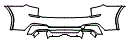 2021 BMW X3 Rear Bumper Kit - PPF