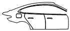 2024 BMW i4  M Sport Door and Rear Fender Kit - PPF
