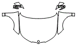2025 BMW iX xDrive50 Shadowline Mirror, Full Hood and Fender Kit - PPF