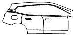 2022 BMW iX Door and Rear Fender Kit - PPF