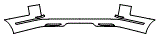 2020 Lincoln Navigator  Reserve L Rear Bumper Kit - PPF