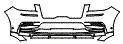 2021 Lincoln Navigator  Reserve L Bumper Kit - PPF