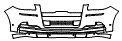 2023 Lincoln Navigator Regular Standard Bumper Kit - PPF