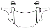 2022 Lincoln Navigator Regular Black Label Full Hood, Fender and Mirror Kit - PPF