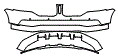 2015 Lincoln Navigator Regular Reserve Bumper - PPF