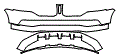 2017 Lincoln Navigator  Reserve L Bumper - PPF