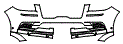 2018 Lincoln Navigator Bumper Kit - PPF