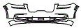 2022 Lincoln Aviator Bumper Kit - PPF