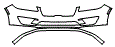 2020 Lincoln MKZ Reserve Bumper Kit - PPF