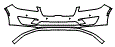 2020 Lincoln MKZ Bumper Kit - PPF
