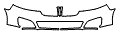 2010 Lincoln MKS Bumper Kit - PPF