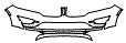 2015 Lincoln MKC Bumper Kit - PPF