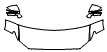 2019 Lincoln Nautilus Hood, Fender and Mirror Kit - PPF