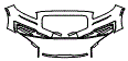 2020 Lincoln Nautilus Standard Bumper Kit - PPF