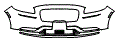 2021 Lincoln Nautilus Bumper Kit - PPF