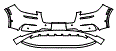 2022 Lincoln Corsair Bumper Kit - PPF