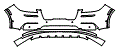 2022 Lincoln Corsair Bumper Kit - PPF