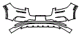 2021 Lincoln Corsair Bumper Kit - PPF