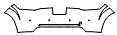 2018 Audi TT Coupe Base Rear Bumper Kit - PPF