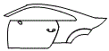 2023 Audi TT Coupe Door and Rear Fender Kit - PPF