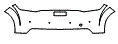 2018 Audi TT Coupe TTS Rear Bumper Kit - PPF