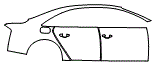 2018 Audi S8 Rear Fender and Door Kit - PPF