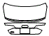 2018 Audi S8 plus Trunk Lid Kit - PPF