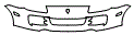 2008 Porsche Cayenne Bumper Kit - PPF