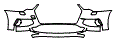 2022 Audi A6 Base Bumper Kit - PPF