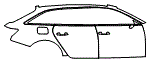 2023 Audi RS6 Door and Rear Fender Kit - PPF