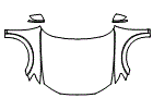 2024 Audi A6 allroad Premium Plus Full Hood, Fender and Mirror Kit - PPF