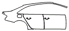 2013 Audi A4  S-Line Door and Rear Fender Kit - PPF