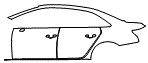 2018 Audi A4 Door and Rear Fender Kit - PPF