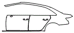 2022 Audi A4 Door and Rear Fender Kit - PPF